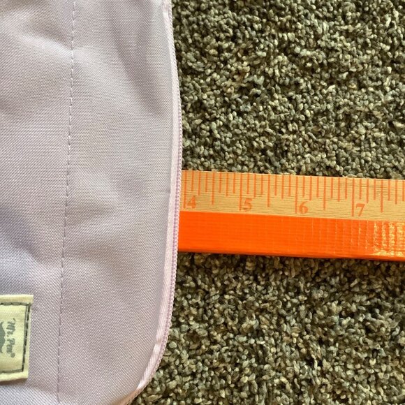 Mr. Pen Purple Pencil Case 11"x 4"x 2" Zippered Pouch Durable Fabric School NEW - Picture 5 of 7